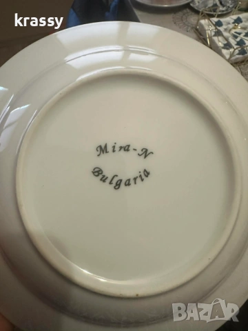 Сервиз за хранене от порцеланови дълбоки чинии за супа/основно с пейзаж (6 бр.), снимка 2 - Сервизи - 53983143