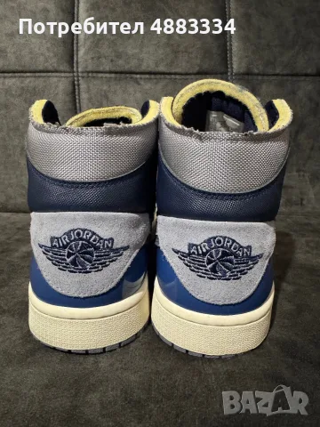 Nike Air Jordan 1 Mid SE Craft Obsidian French Blue., снимка 3 - Маратонки - 55325663
