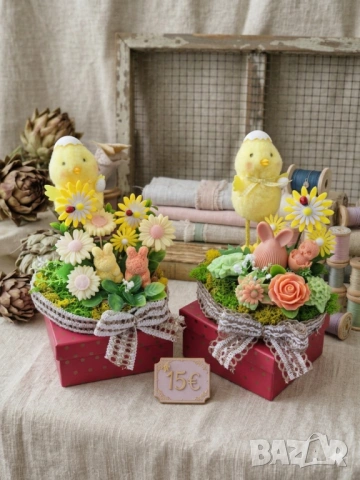 🌸 Великденска декорация – ръчна изработка 🌸
