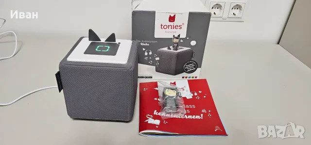 Tonies Grey Toniebox Starter Set с Creative Tonie, снимка 5 - Музикални играчки - 55328077