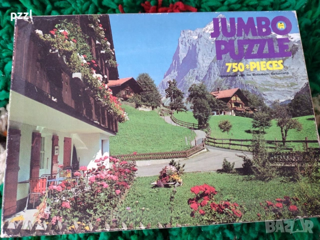 Пъзел "Wetterhorn” Jumbo 1978г. 750 части