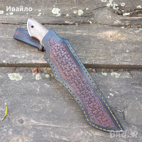 Нож ръчна изработка, снимка 16 - Ножове - 55597803