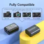 Комплект 2 батерии ENEGON NP-FW50 1500mAh с USB-C зареждане за Sony Alpha, NEX и ZV-E10, снимка 2