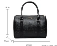 👜✨ КОМПЛЕКТ ОТ 6 БРОЯ ЛУКСОЗНИ ДАМСКИ ЧАНТИ – ЧЕРЕН ЦВЯТ ✨👜, снимка 1