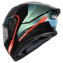 ПРОМОЦИЯ Мото каска за мотор SMK STELLAR SPORT FLIGHT Black/Blue/Orange 119 лв. / 60.84 €, снимка 2