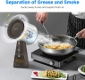 AMZCHEF мобилен абсорбатор без инсталация с LED, снимка 2