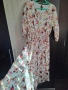 Дълга рокля на цветя, снимка 1