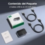 UGREEN USB 3.0 KVM Switch 2x2 5Gbps с 2 USB кабела, снимка 7