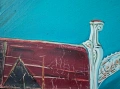 Картина "Венеция", худ. Георги Динев, 1993 г., снимка 3