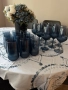 Стъклени чаши за вино 490 мл, 10броя, Matte Blue, 10броя за вода/безалкохолно, снимка 7