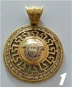 Масивна златна висулка 49147, 52141, 48841, 52057, 48843, снимка 2