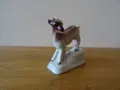 Порцеланова фигура Малка сърничка Сърна ИЗИДА 1960 г , снимка 3