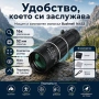 Мощен ловен качествен туристически монокъл за лов риболов птици 16x52, снимка 7