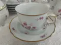 Прекрасен унгарски порцеланов сервиз за кафе/чай Hollóháza – 15 части, снимка 4