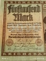 Две райхбанкноти 100 марки 1908г. / 5 000 марки1922г. Германия редки за КОЛЕКЦИЯ 49873, снимка 4