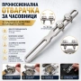 Професионална отварачка за отваряне на часовници часовникарски инструмент за смяна на батерия ремонт, снимка 8