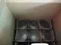 Комплект стъклени чаши 18 бр. НОВИ, снимка 4