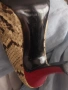 GUIDO PASQUALE Italy Size 38.5 100% змийска кожа, снимка 4