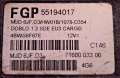 Електронен блок за управление (ECU) за Fiat Doblo 1.3 M-Jet FGP 55194017 4BWS6F67E 7160003300, снимка 2