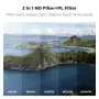 Филтри K&F CONCEPT CPL, ND4/PL, ND8/PL, ND16/PL, ND32/PL, ND64/PL, съвместими с DJI Mini 5 Pro, снимка 3