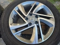 Лети джанти 17ки 5х114.3 Nissan + зимни гуми 215/60/17 Falken, снимка 7