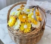 🌷 Ръчно изработени кошници със сапунени цветя и свещи по поръчка., снимка 8