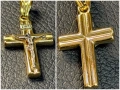 Чисто нов Златен кръст разпятие 14 карата 585 gold krast zlato zlaten, снимка 8