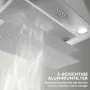 Абсорбатор за вграждане Hermitlux, 52 см, 750 m³/h, функция за рециркулация, LED осветление, Клас A, снимка 5