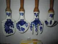 кухненски набор за декорация с дърво и керамика, снимка 2