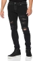 търся този модел дънки Jack & Jones Intelligence Liam skinny fit ripped jeans in black wash 33/34, снимка 3