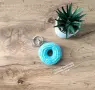 Плетена поничка - ключодържател, снимка 7