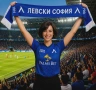 Левски Шампион 2026 фенски Шалове с Бродерия 8 модела Levski Sofia, снимка 2