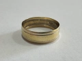 Златна халка 14K – 2,13 г, размер 66, снимка 3
