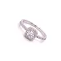 Златен дамски пръстен с диаманти 0,45Ct. чистота:SI размер:54 модел:42560-1, снимка 1