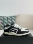 Amiri Skel Top Low Sneakers "Black/White" Мъжки Маратонки👟Дамски Маратонки Код ch20, снимка 2