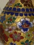 Винтидж декоративна кутийка / бижутерка Cloisonné .1970-1990г., снимка 3
