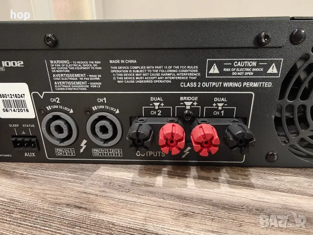 Crown XLS 1002 - 2x350W / 4 ohm, снимка 9 - Ресийвъри, усилватели, смесителни пултове - 55453262