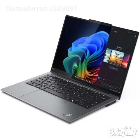 НОВ ThinkPad X9-14 Aura/3K OLED Touch/Ultra 7 268V/32GB 8533MHz/1TB, снимка 3 - Лаптопи за работа - 54609510