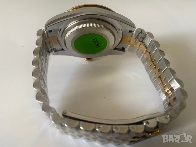 Rolex син циферблат кварцов часовник нов!, снимка 3 - Мъжки - 54637806