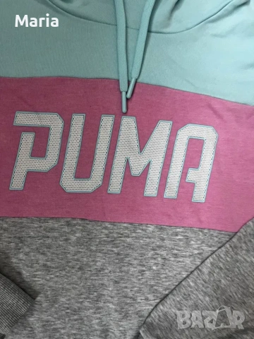 Дамски суичър Puma оригинал цветен, снимка 2 - Суичъри - 54544834
