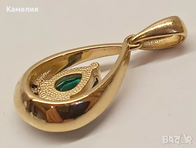 Руско злато. Висулка с брилианти. , снимка 11 - Колиета, медальони, синджири - 55339144