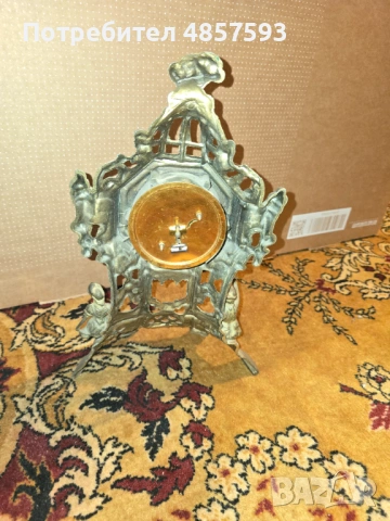 Винтич Каминен Часовник, снимка 4 - Антикварни и старинни предмети - 54916599