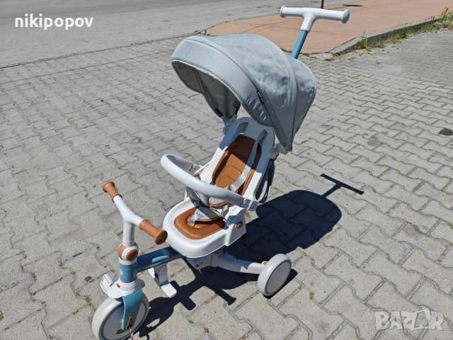 BYOX Детска триколка COMPACTO 4в1 син, снимка 5 - Други - 54645925