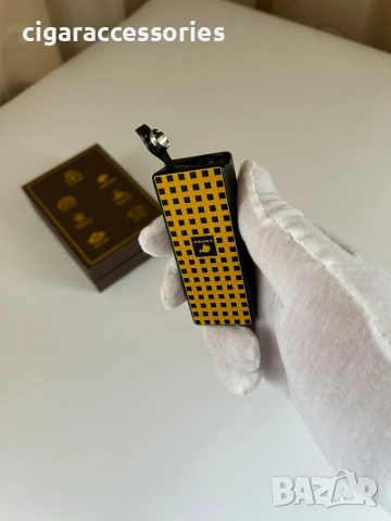 Запалка Cohiba – турбо пламък + вграден пънч, снимка 4 - Запалки - 54097525
