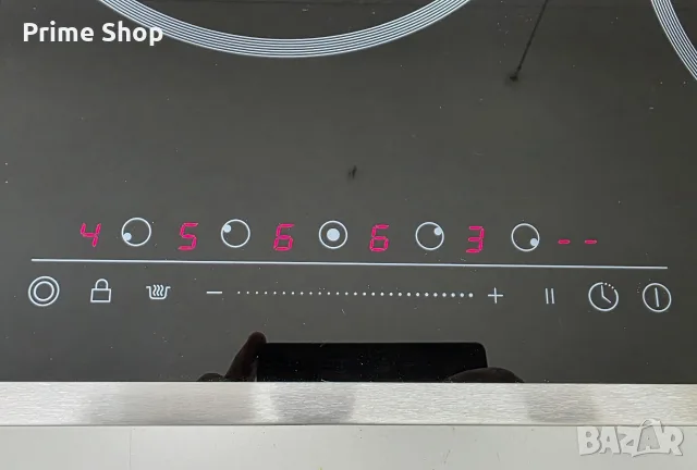 Стеклокерамичен плот за вграждане, 5 зони, 77 см, 8200W, инокс рамка, GASLAND CH775BF20B, снимка 12 - Котлони - 55676955