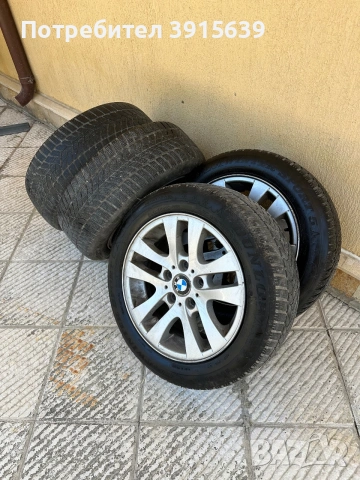Зимни гуми с джанти за БМВ 205 55 16, снимка 8 - Гуми и джанти - 55100370