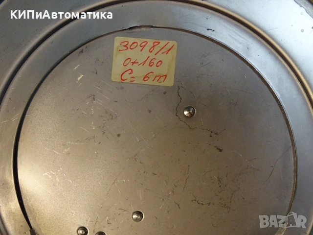 термометър биметален с капилярен датчик(сонда) WEC 3098/4 Ф160mm, 0/+160°C, снимка 6 - Резервни части за машини - 54205425