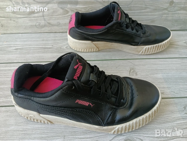 Puma N 38,5 кожени маратонки, снимка 5 - Маратонки - 55124348