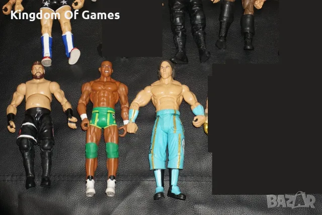 Кеч Фигури Iron Sheik/Kevin Owens ELITE/Kofi Kingston ELITE/Kurt Angle/Roderick Strong/TJP/Edge, снимка 8 - Колекции - 54311534