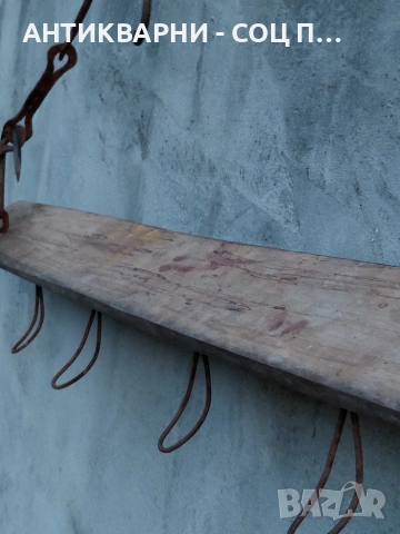 Соц Стара Дървена Закачалка. НОМЕР 724., снимка 9 - Антикварни и старинни предмети - 54348109